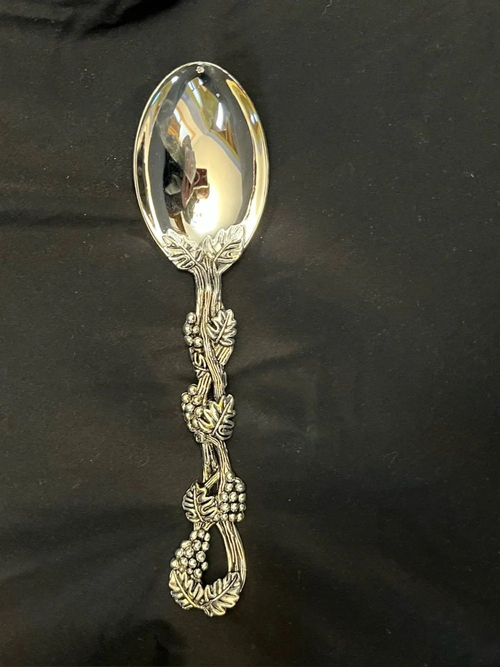 VTG Godinger Silver Art Grape Hostess Serving Set 4PC Salad Pasta Pie Server